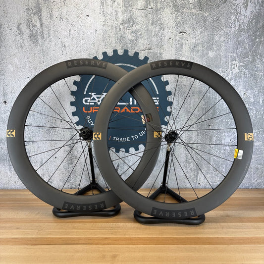 Reserve 57/64 Turbulent Aero DT Swiss 370 Hubs Bike Wheelset 700c 1617g