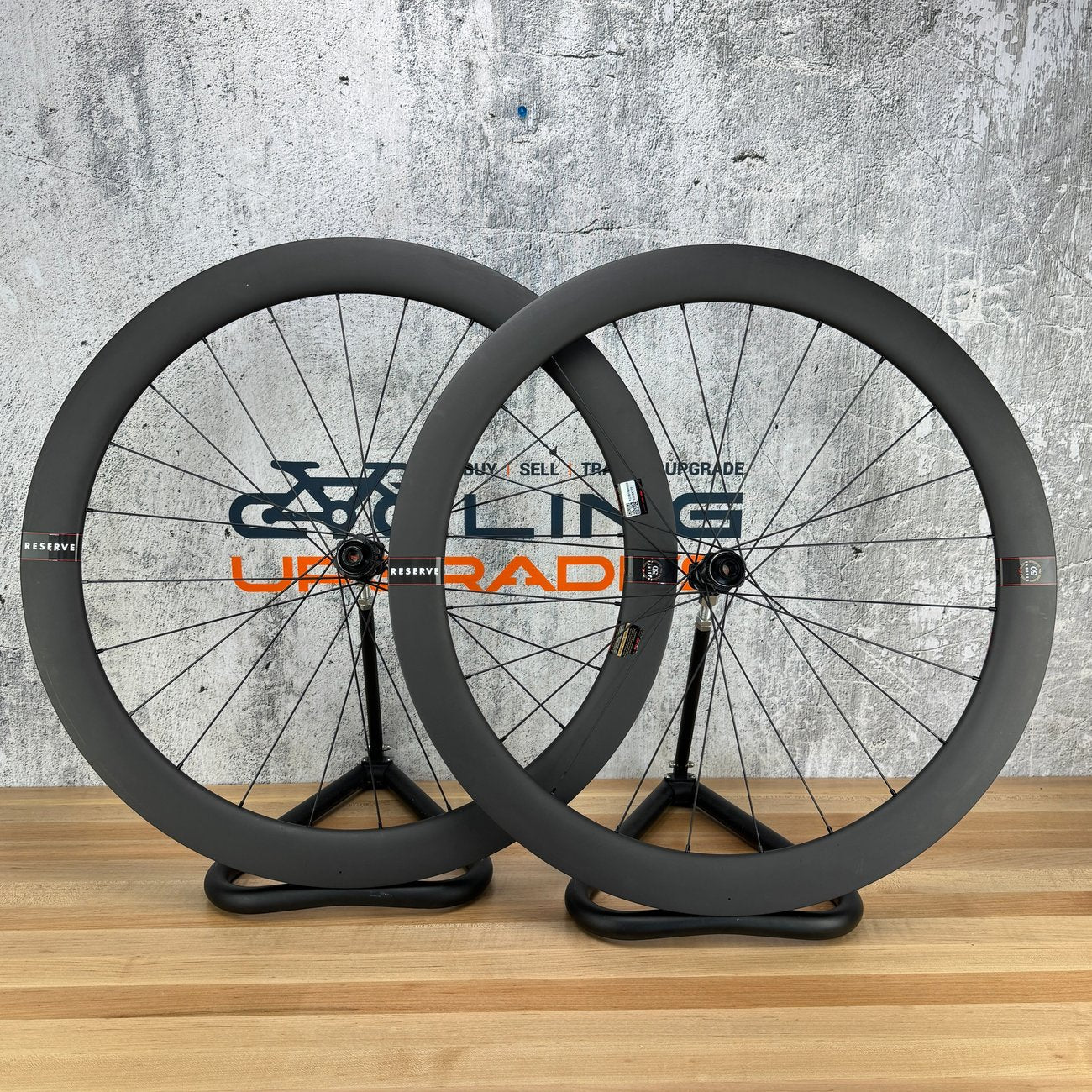 Reserve 50/50 Dt Swiss 350 Carbon Tubeless Road Bike Wheelset 700c 1654g