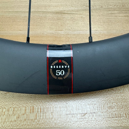 Reserve 50/50 Dt Swiss 350 Carbon Tubeless Road Bike Wheelset 700c 1654g