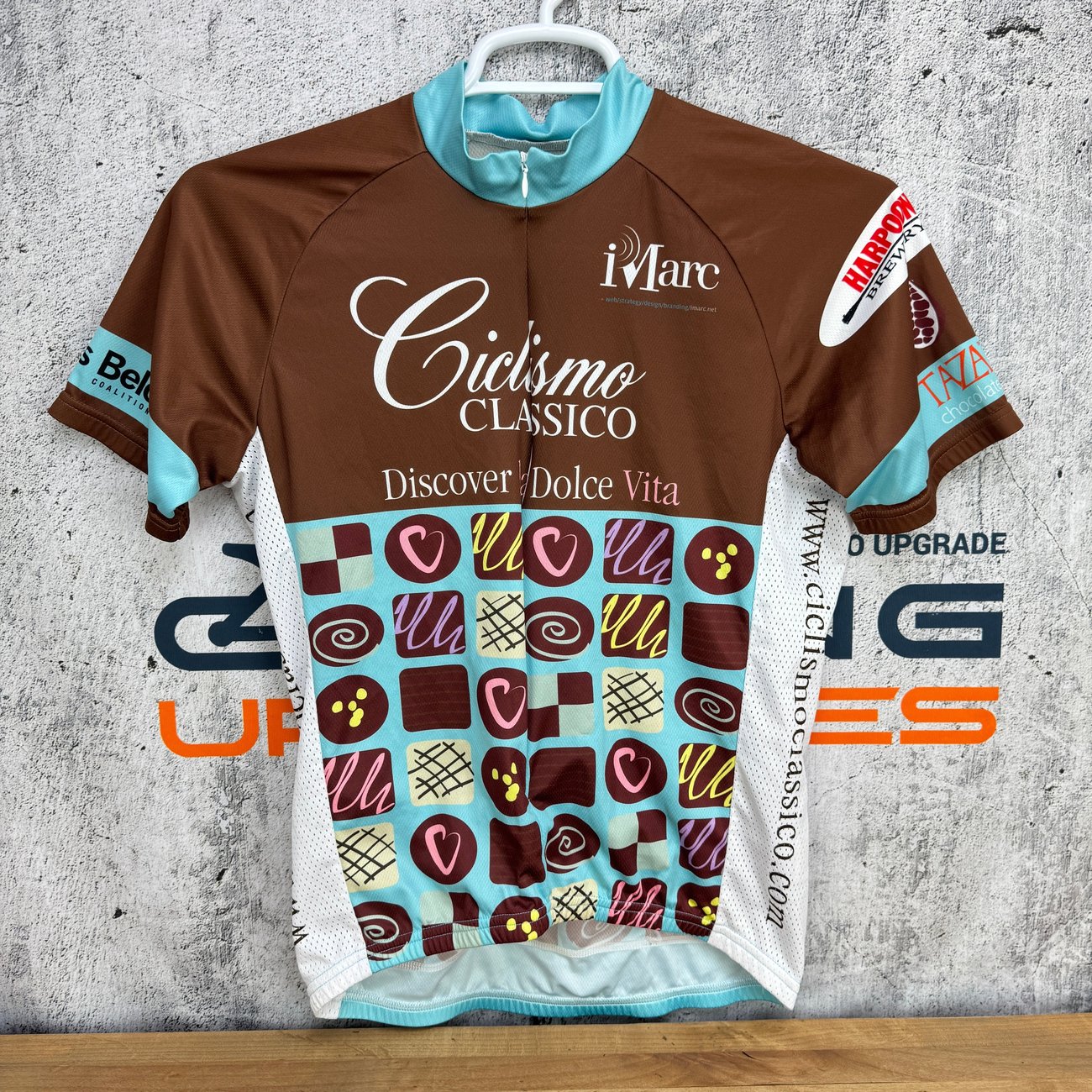 Retro Image Apparel Ciclismo Classico Medium Cycling Jersey