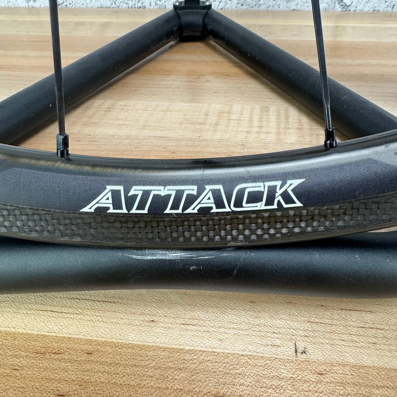 Reynolds Attack Powertap Power Meter Carbon Tubeless Wheelset 700c