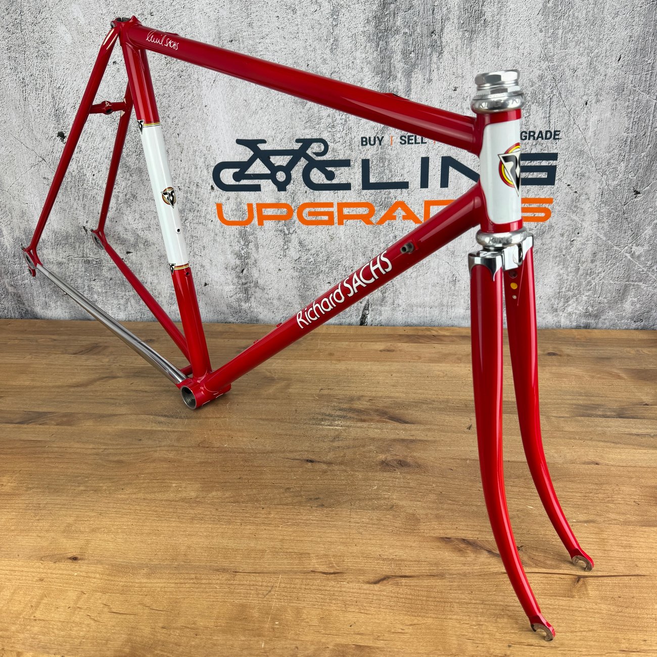 Richard Sachs 51 x 54 Rim Brake Steel Frameset 700c Chris King Joe