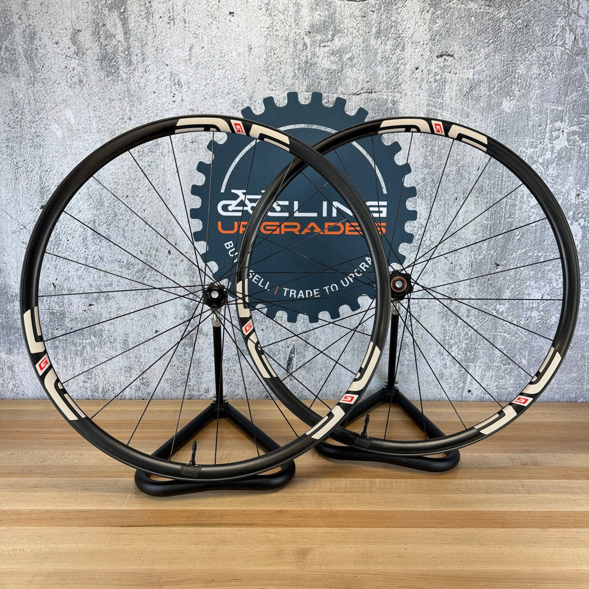 Ridden Once! Enve G23 Carbon Tubeless Hookless Disc Gravel Wheelset 700c 1279g
