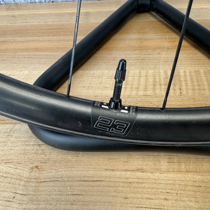 Ridden Once! Enve G23 Carbon Tubeless Hookless Disc Gravel Wheelset 700c 1279g