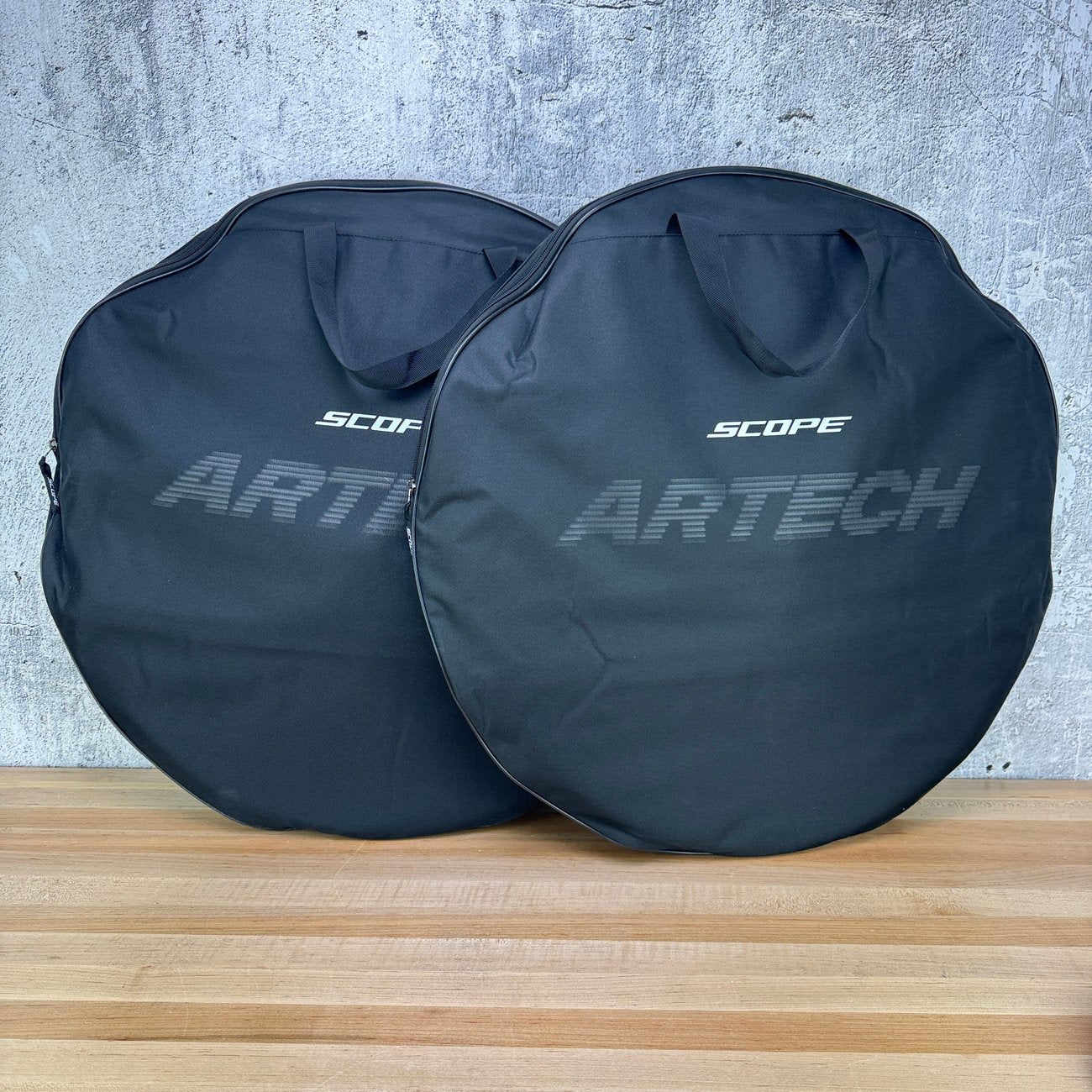 Ridden Once! Scope Artech 6 Carbon Tubeless Disc Brake Wheelset 700c 1145g