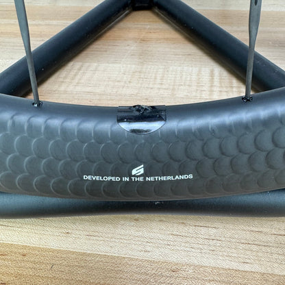 Ridden Once! Scope Artech 6 Carbon Tubeless Disc Brake Wheelset 700c 1145g