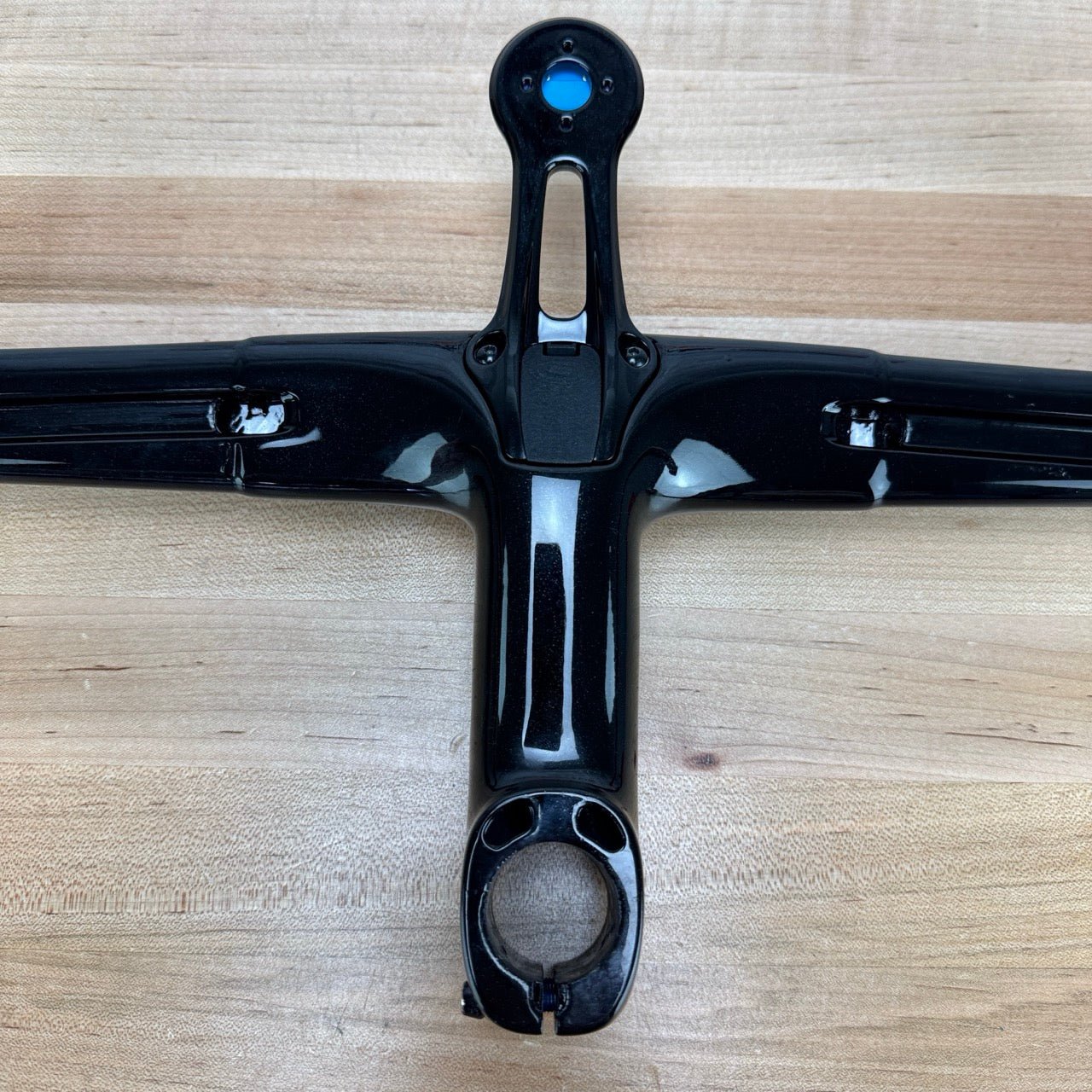 Ridden Once! Enve SES AR One-Piece 42cm 120mm Custom Painted Black Handlebar