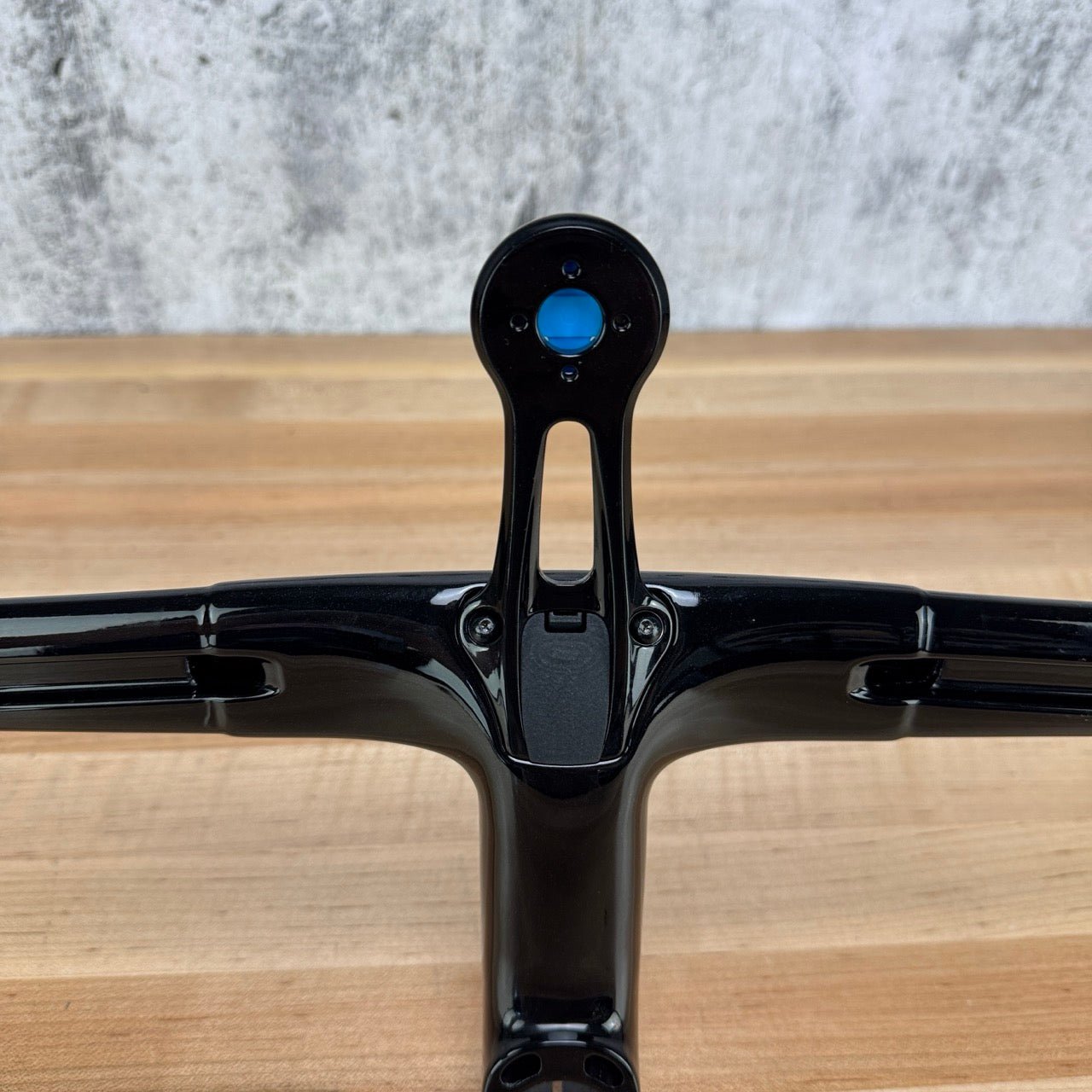 Ridden Once! Enve SES AR One-Piece 42cm 120mm Custom Painted Black Handlebar