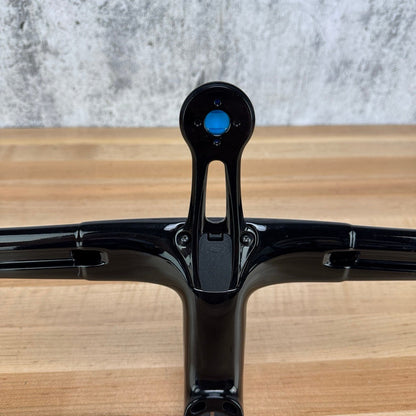 Ridden Once! Enve SES AR One-Piece 42cm 120mm Custom Painted Black Handlebar