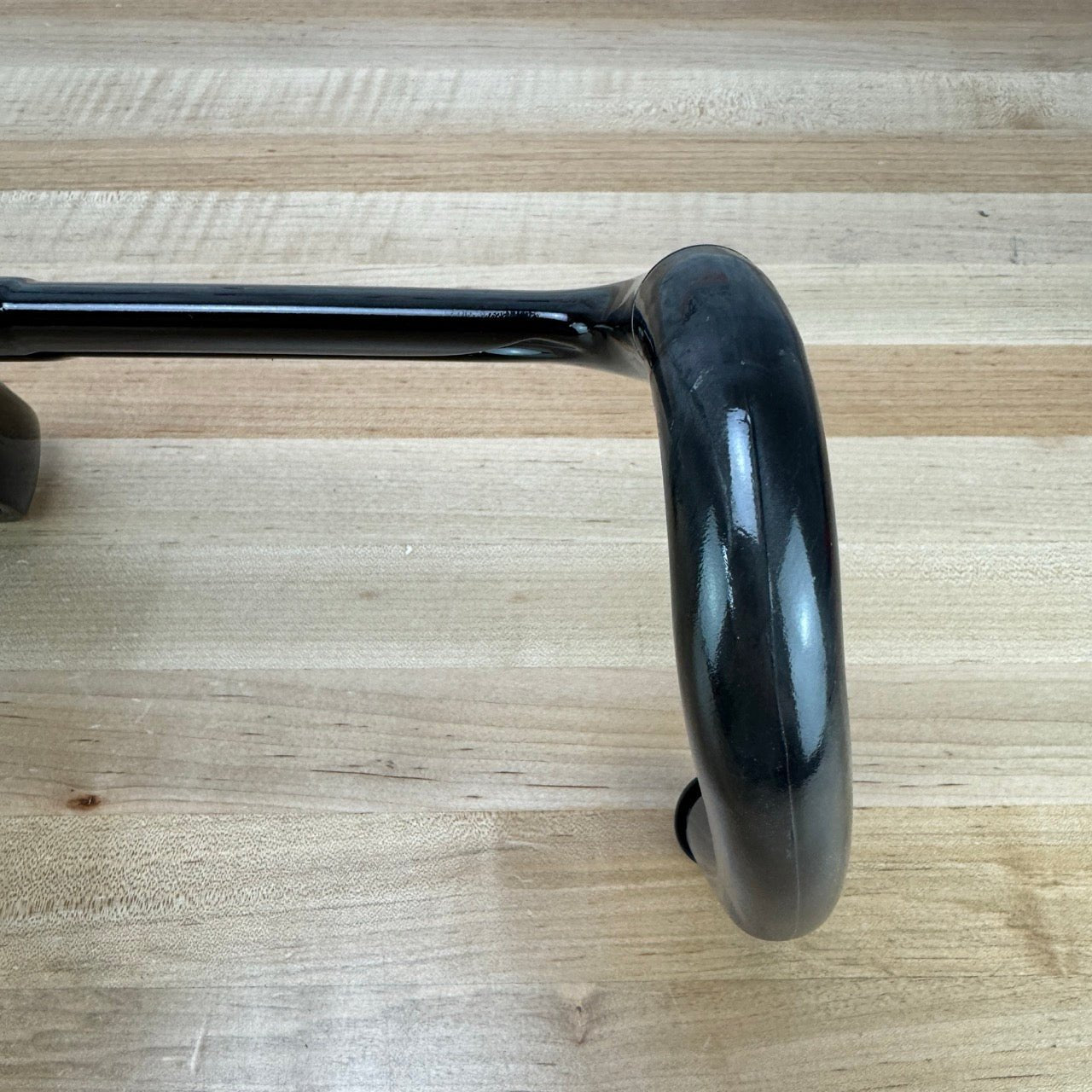 Ridden Once! Enve SES AR One-Piece 42cm 120mm Custom Painted Black Handlebar