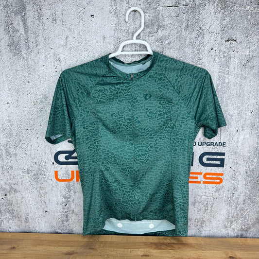 Ridden Once! Pearl iZumi Pro Short Sleeve Men's Large Cycling Jersey Green