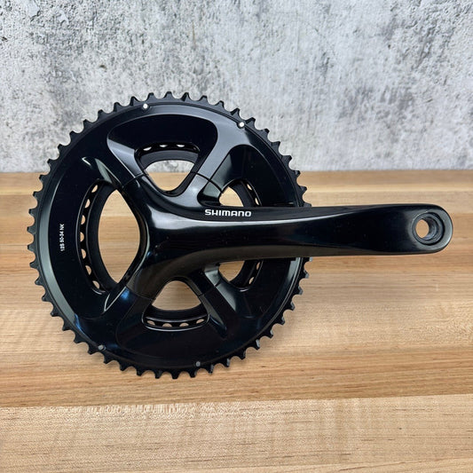 Ridden Once! Shimano FC-RS510/520 172.5mm 50/34t 12-Speed Alloy Bike Crankset