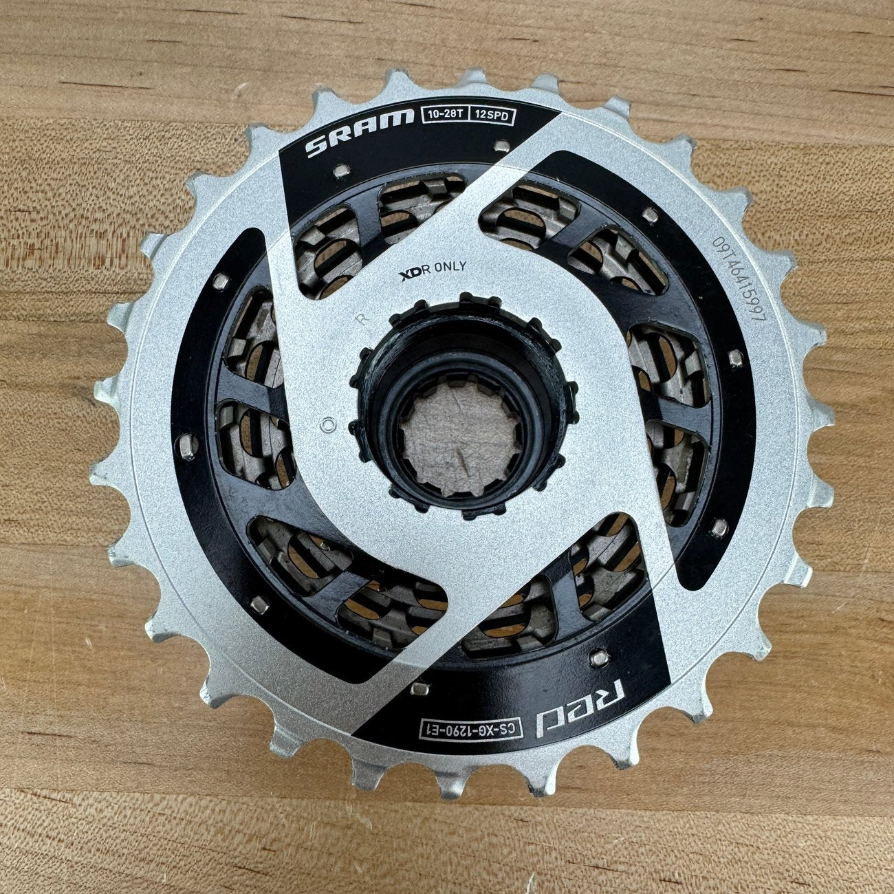 SRAM スラム RED eTap AXS XG-1290-D1 10-28 Ridden Once! SRAM Red AXS E1 XG-1290 10-28t 12-Speed Cassette