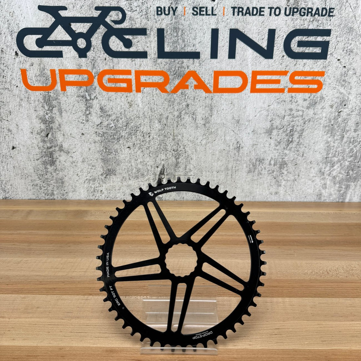 Ridden Once! Wolf Tooth Drop Stop B 50T 1x 12-Speed Cinch Direct Mount ...