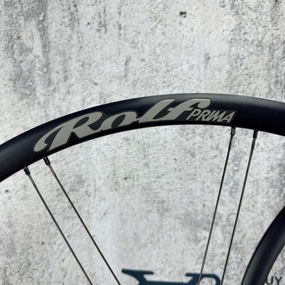 Rolf Prima Hyalite Alloy Tubeless Disc Brake Wheelset 700c 1611g + QR Conversion