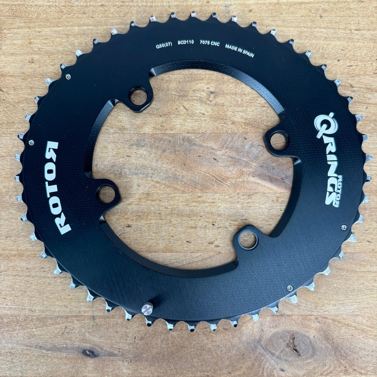 Rotor 50/37t AXS 12 Speed Compatible 4x110BCD Q-Rings Bike Chainring Set 165g