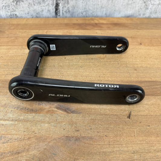 Rotor Aldhu Carbon 175mm OCP Direct Mount Crankset Crank Arms 30mm Spindle 350g