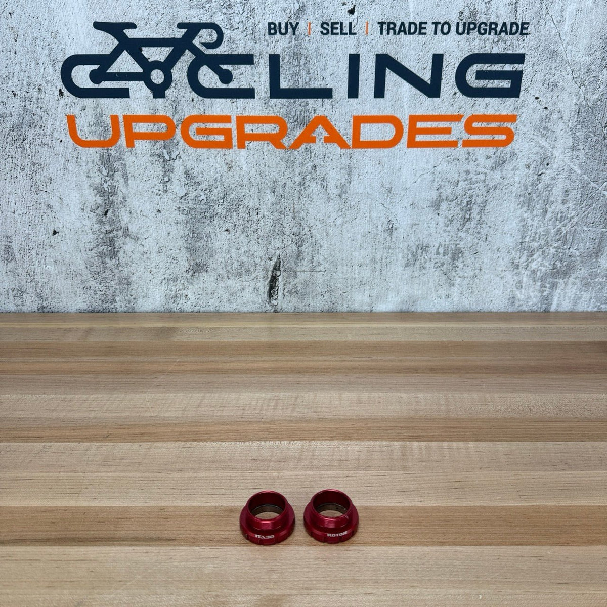 Rotor Ceramic ITA Italian Threaded for 30mm Spindles Red Bike Bottom B ...
