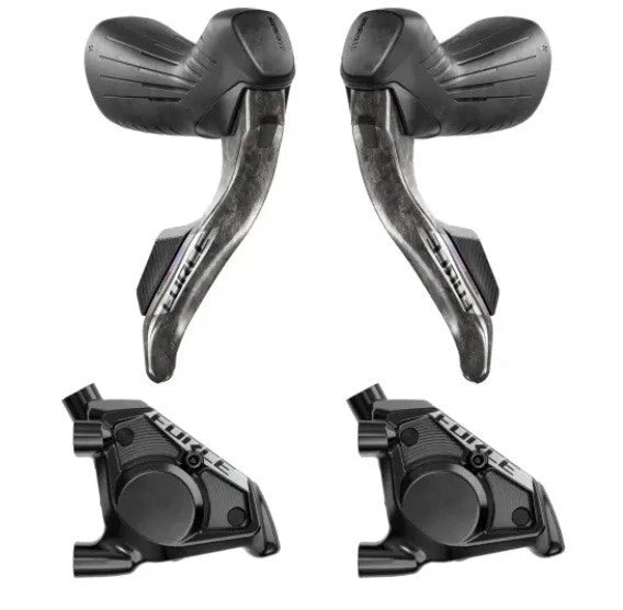 New! SRAM Force AXS eTap E1 Electronic 12-Speed Hydraulic Shifters w/ Calipers