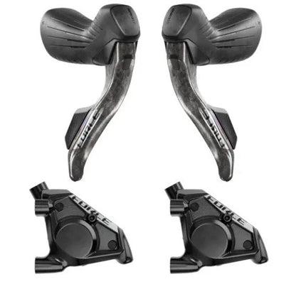 New! SRAM Force AXS eTap E1 Electronic 12-Speed Hydraulic Shifters w/ Calipers