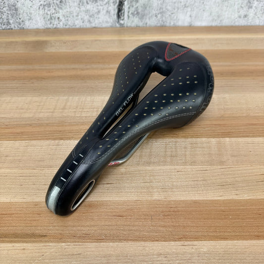 Selle Italia Flite Max Gel Flow 7x9mm Stainless Steel Rails 145mm Vintage Saddle