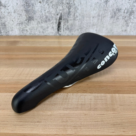 Selle San Marco Concor Light 128mm 7x7mm Titanum Rails Black Bike Saddle 213g