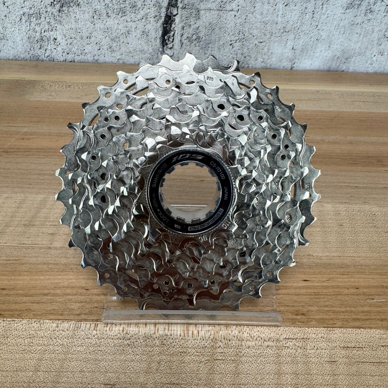 Shimano 105 CS-R7100 11-34 12-Speed HG Freehub "Light Wear" Bike Cassette 356g