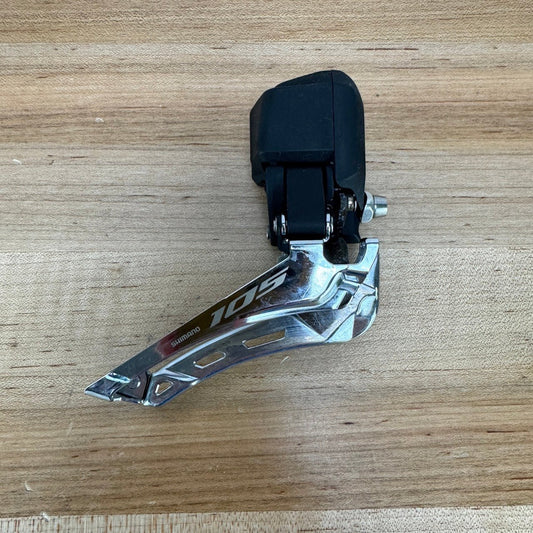 Shimano 105 FD-R7150 Di2 Electronic 12-Speed Braze-On Bike Front Derailleur