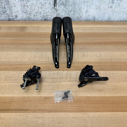 Shimano 105 ST-R7170 12-Speed Electronic Hydraulic Shifters + Disc Calipers