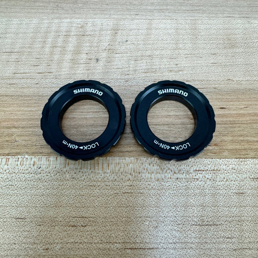 Shimano Centerlock Disc Brake Rotor External Spline Lockrings 21g