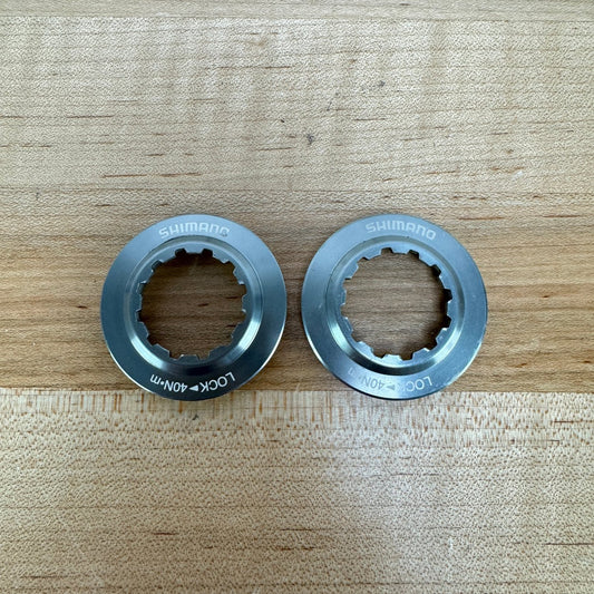 Shimano Dura-Ace Centerlock Disc Brake Rotor Internal Spline Lockrings 17g