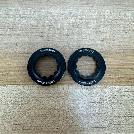 Shimano Ultegra Centerlock Disc Brake Rotor Internal Spline Lockrings 17g