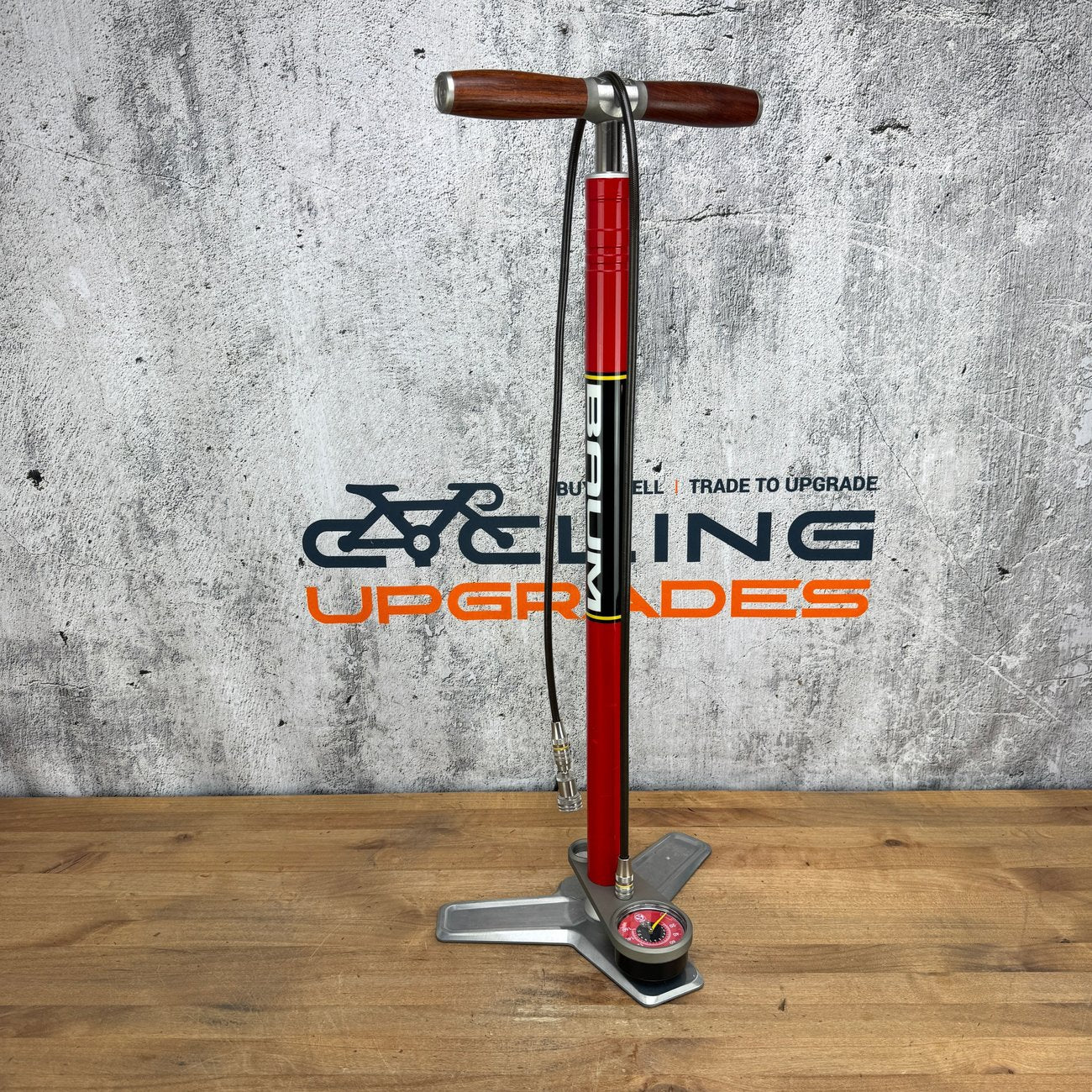 Silca Ultimate Hiro Edition Bicycle Floor Pump Baum Cycles Custom Paint Finish