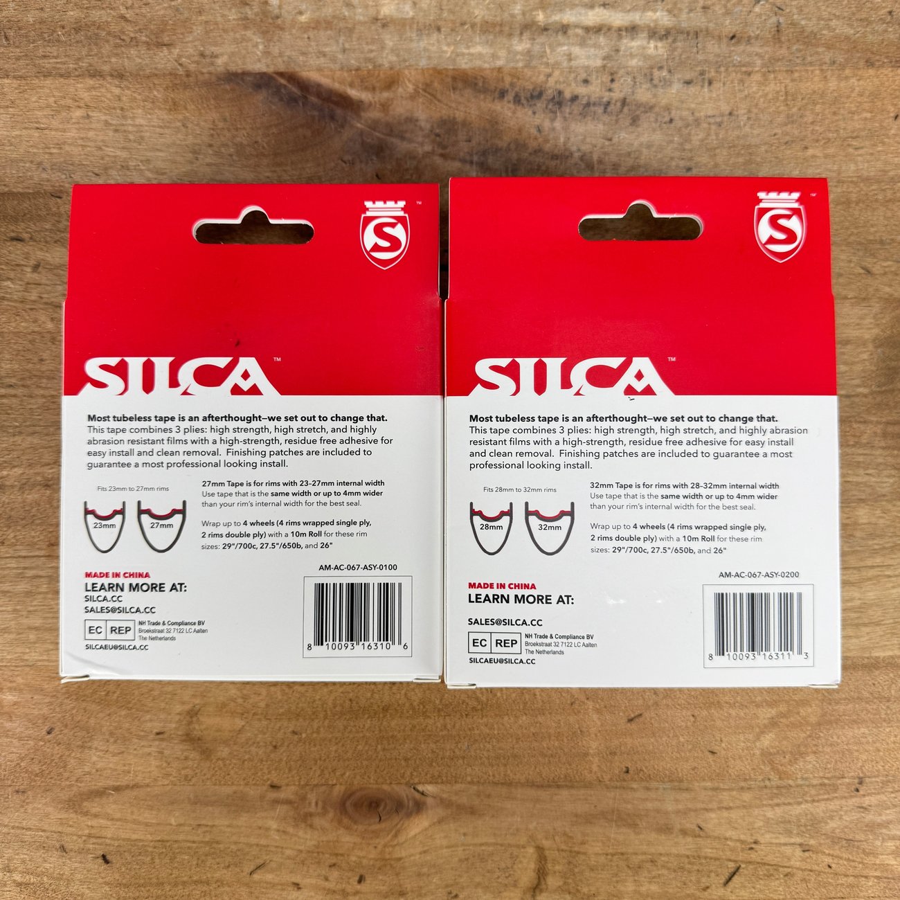 New! Silca Ultimate Tubeless Bike Rim Tape 27mm & 32mm Widths