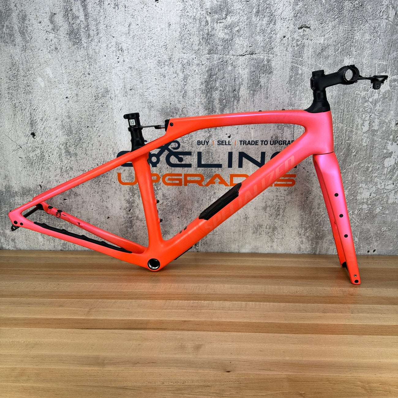Specialized Diverge STR Pro 54cm Carbon Disc Gravel Frameset 700c 2870g