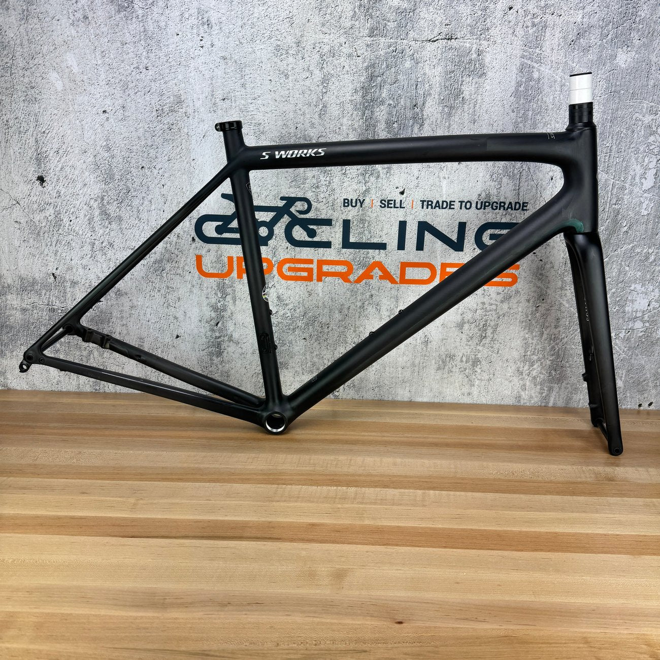 Specialized S-Works Aethos 56cm Carbon Disc Brake Frameset 700c 1064g