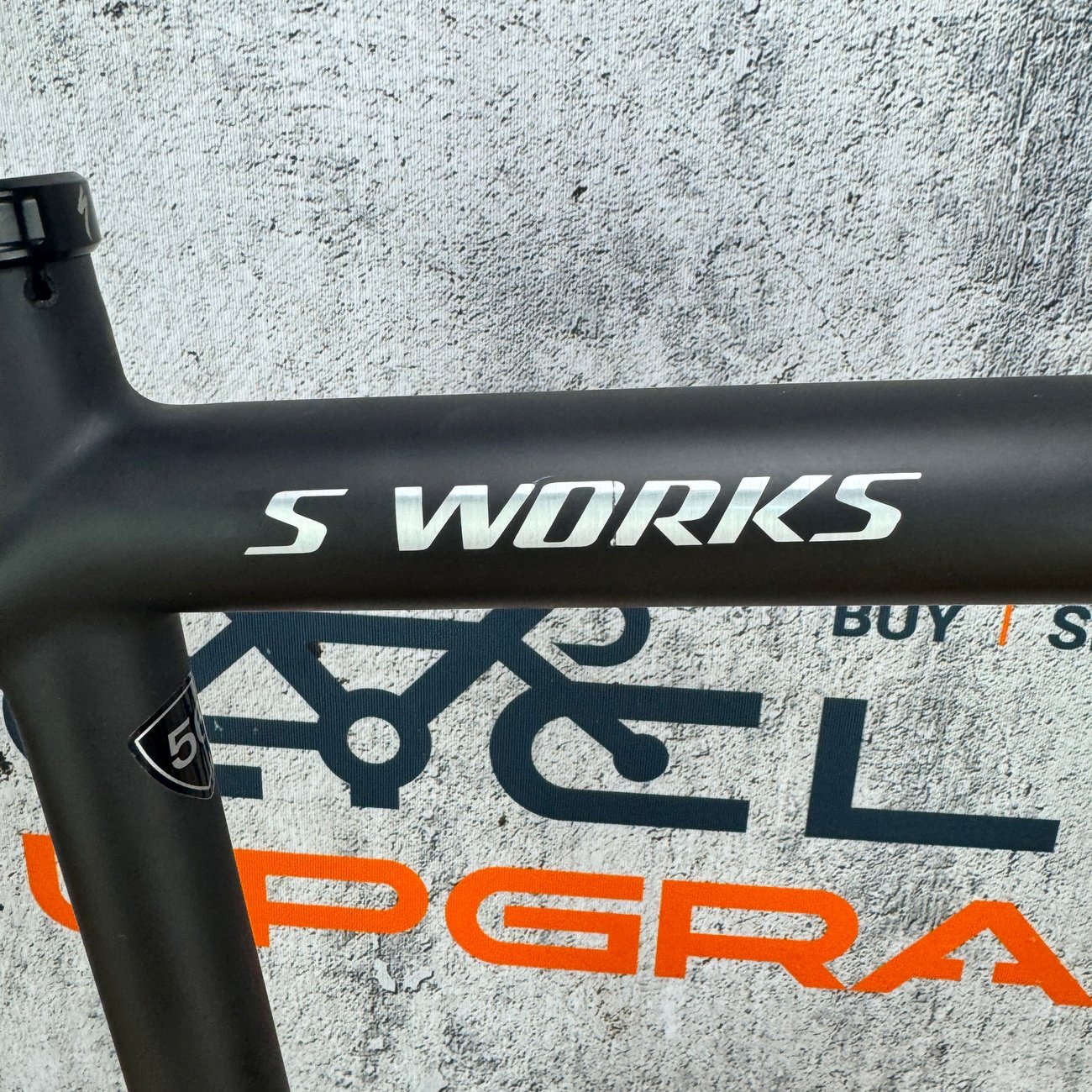 Specialized S-Works Aethos 56cm Carbon Disc Brake Frameset 700c 1064g