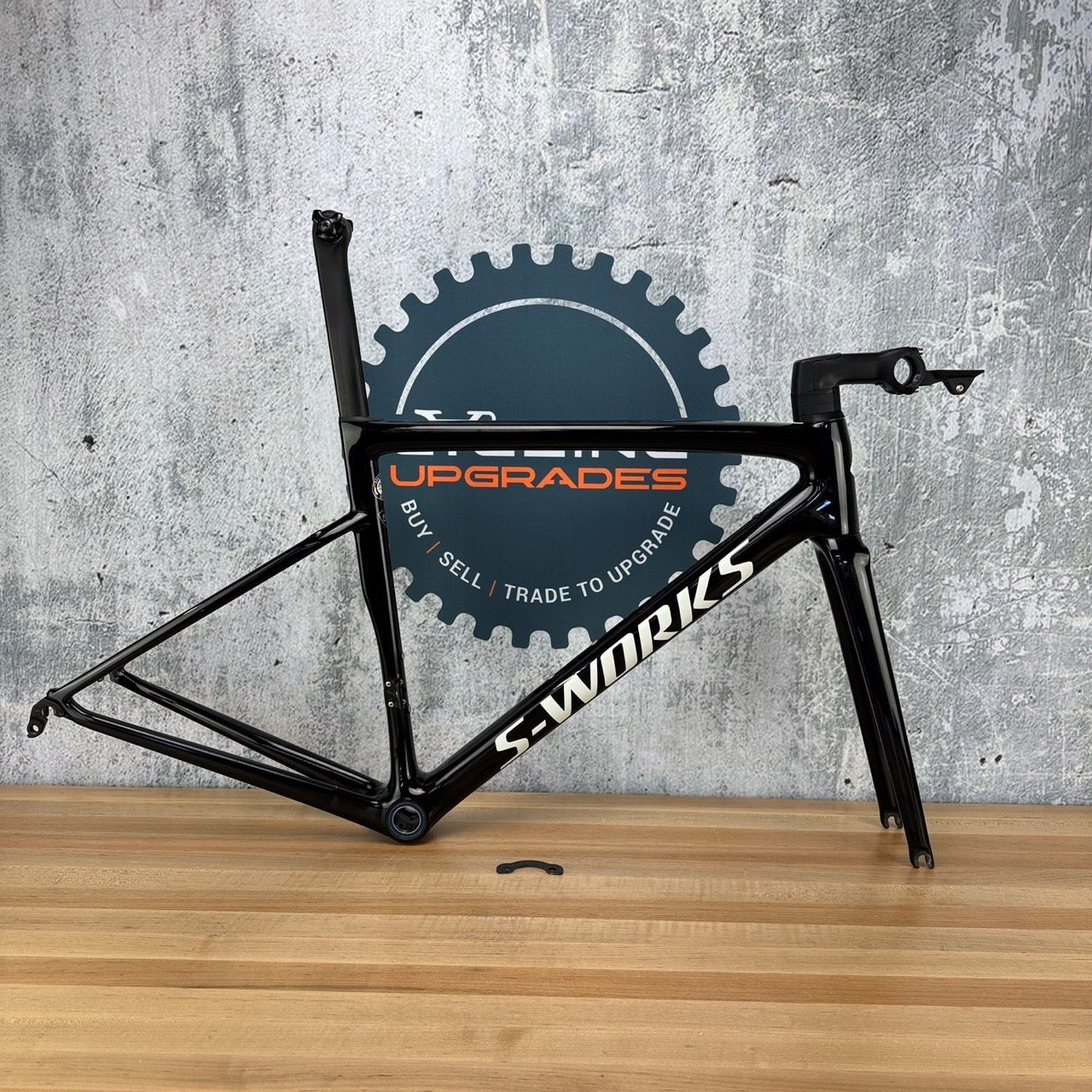 Specialized S-Works Tarmac SL6 52cm Carbon Rim Brake Black/White Frameset 1748g