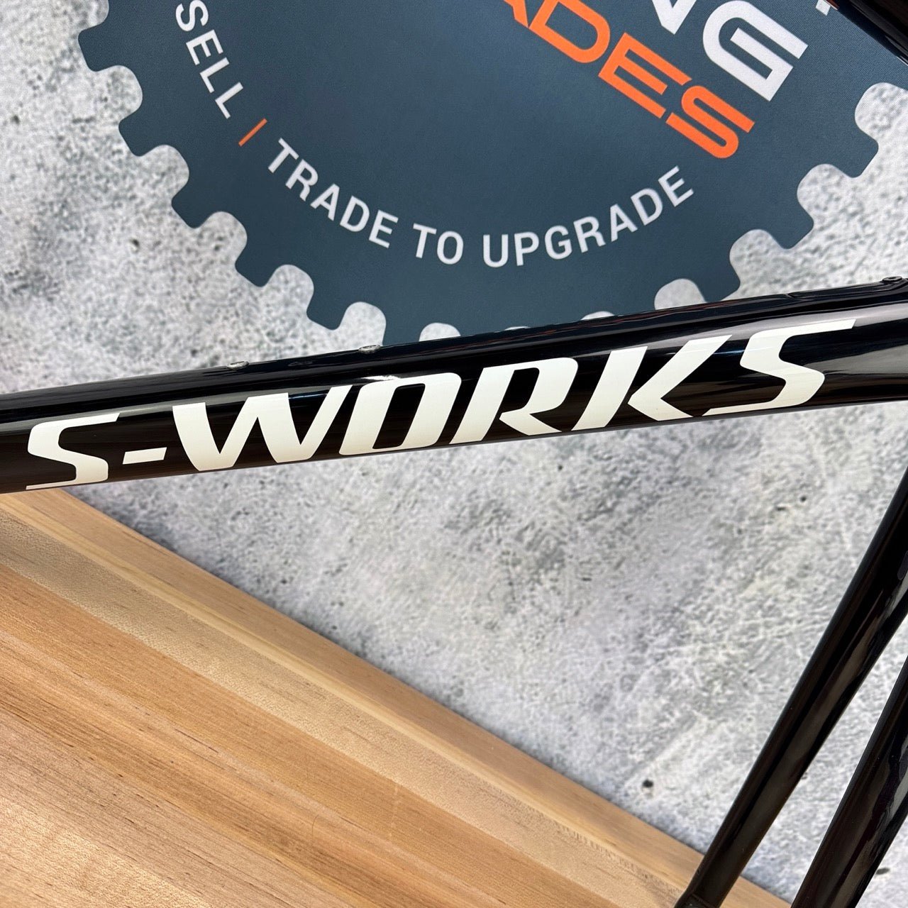 Specialized S-Works Tarmac SL6 52cm Carbon Rim Brake Black/White Frameset 1748g