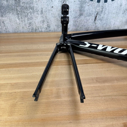 Specialized S-Works Tarmac SL6 52cm Carbon Rim Brake Black/White Frameset 1748g