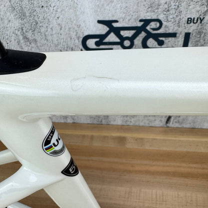 Specialized Tarmac SL7 56cm Carbon Disc Brake Dune White Frameset 700C 2045g