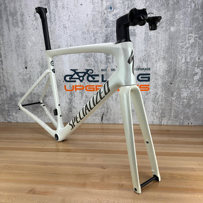 Specialized Tarmac SL7 56cm Carbon Disc Brake Dune White Frameset 700C 2045g