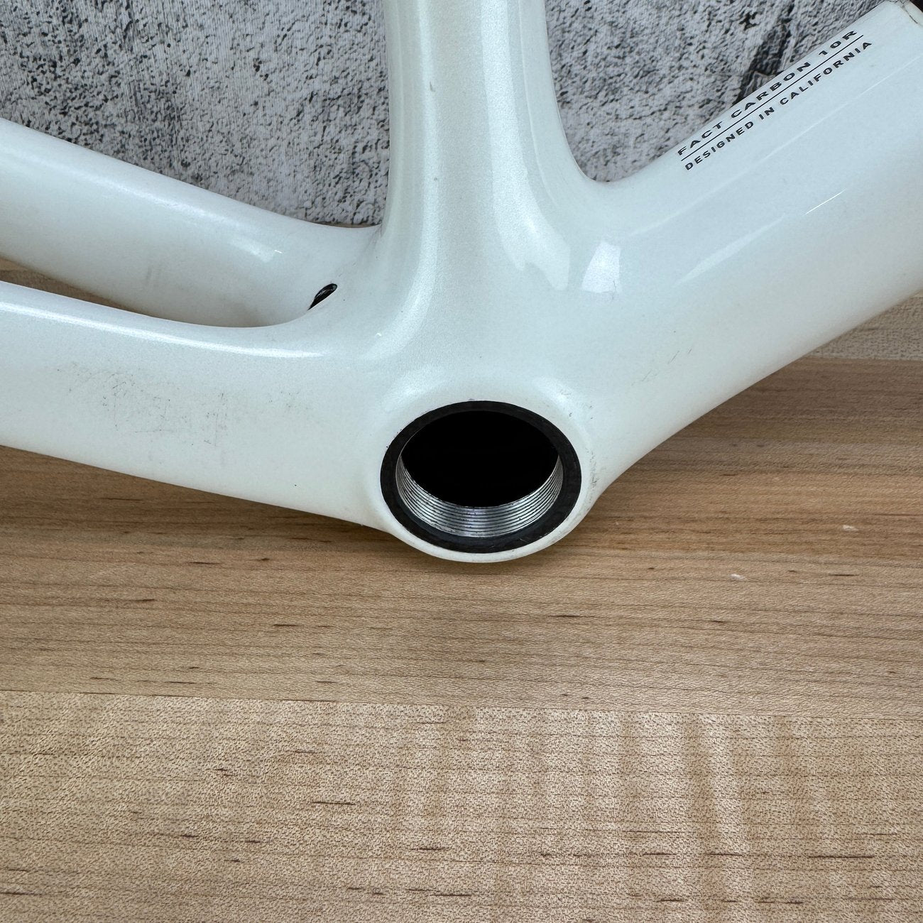 Specialized Tarmac SL7 56cm Carbon Disc Brake Dune White Frameset 700C 2045g