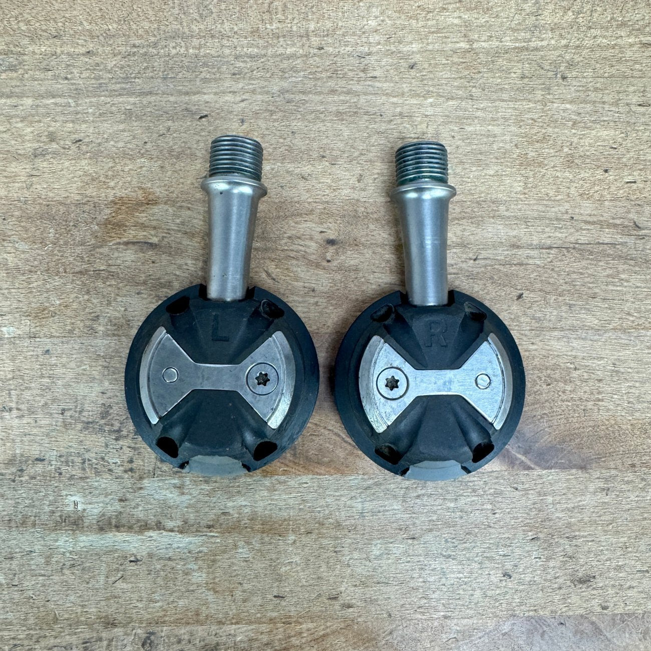 Speedplay Zero Aero Titanium 53mm Spindle Steel Bearing Bike Pedals 160g