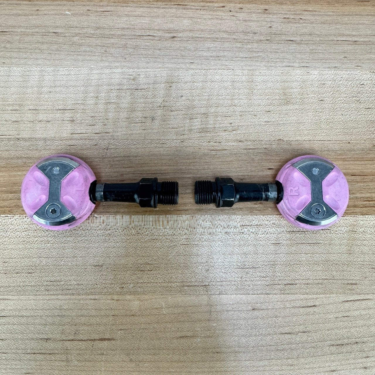 Speedplay Zero Chromoly Steel Pink Dual-Sided Clipless Bike Pedals 223g