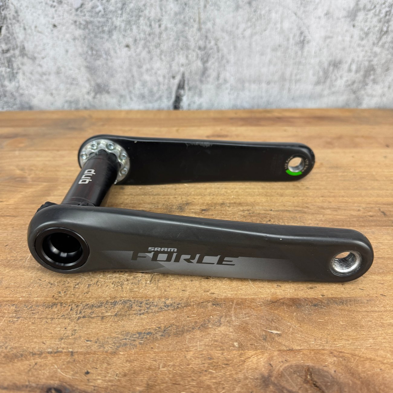 SRAM Force AXS D1 172.5mm Dub Spindle 8-Bolt Direct Mount Carbon Crankset 475g