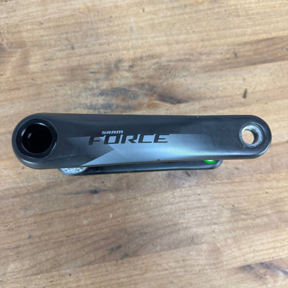 SRAM Force AXS D1 172.5mm Dub Spindle 8-Bolt Direct Mount Carbon Crankset 475g