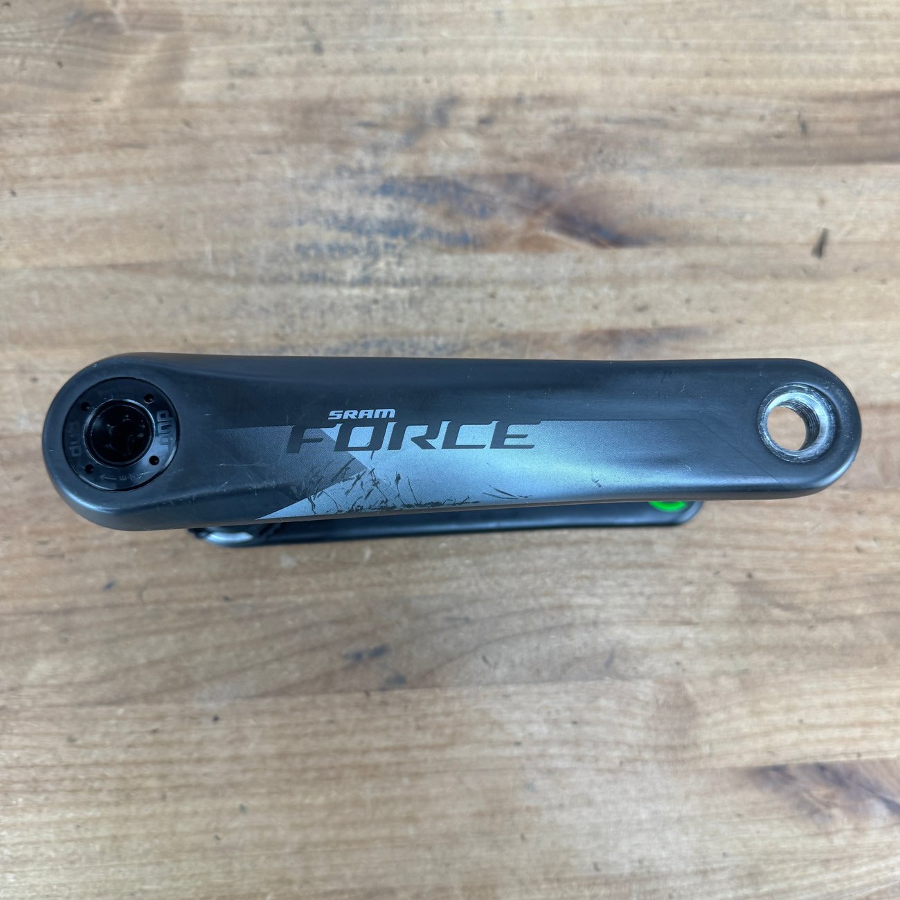 SRAM Force AXS D1 172.5mm Dub Spindle 8-Bolt Direct Mount Carbon Crankset 475g