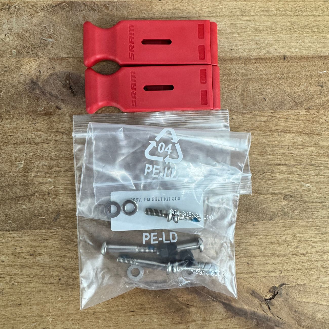 New! Sram Force AXS E1 Flat Mount Hydraulic Disc Brake Calipers w/ Line Kit & Adapters