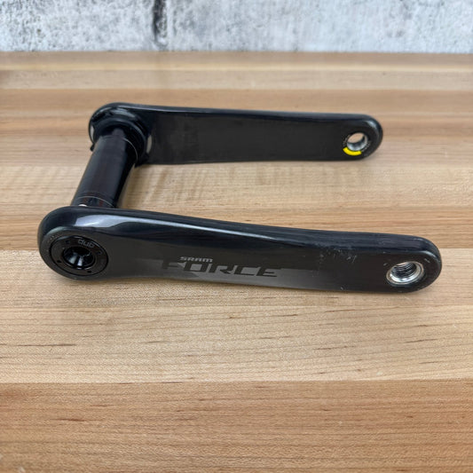 SRAM Force AXS D1 175mm DUB Spindle 8-Bolt Direct Mount Carbon Crankset 472g
